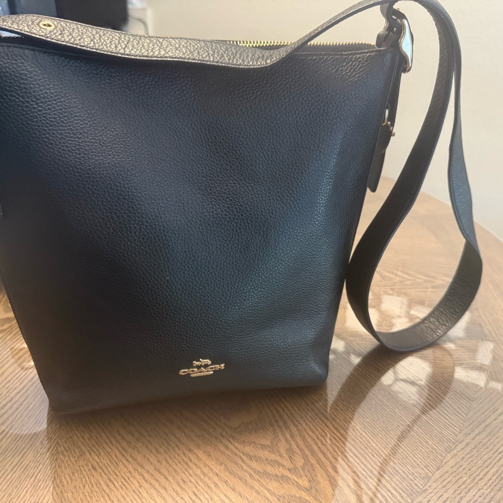 Coach Leather Shoulder Bag